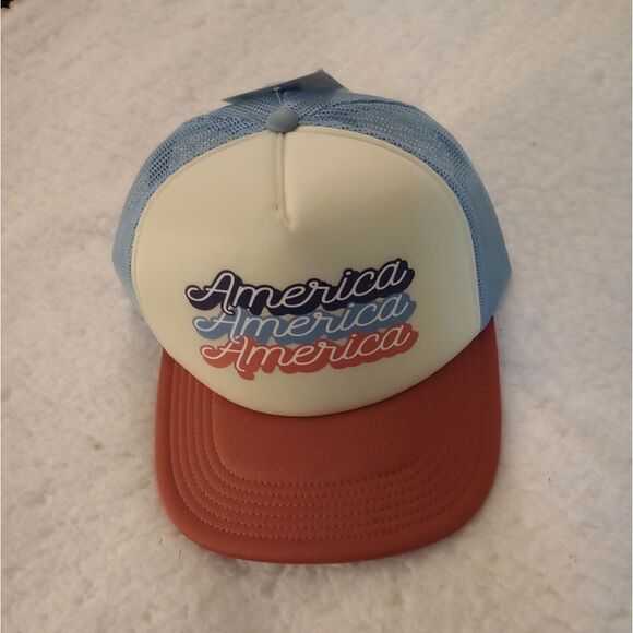 ⬇️⬇️⬇️ 🇺🇸 Bioworld America SnapBack Truckers Hat - Picture 1 of 4